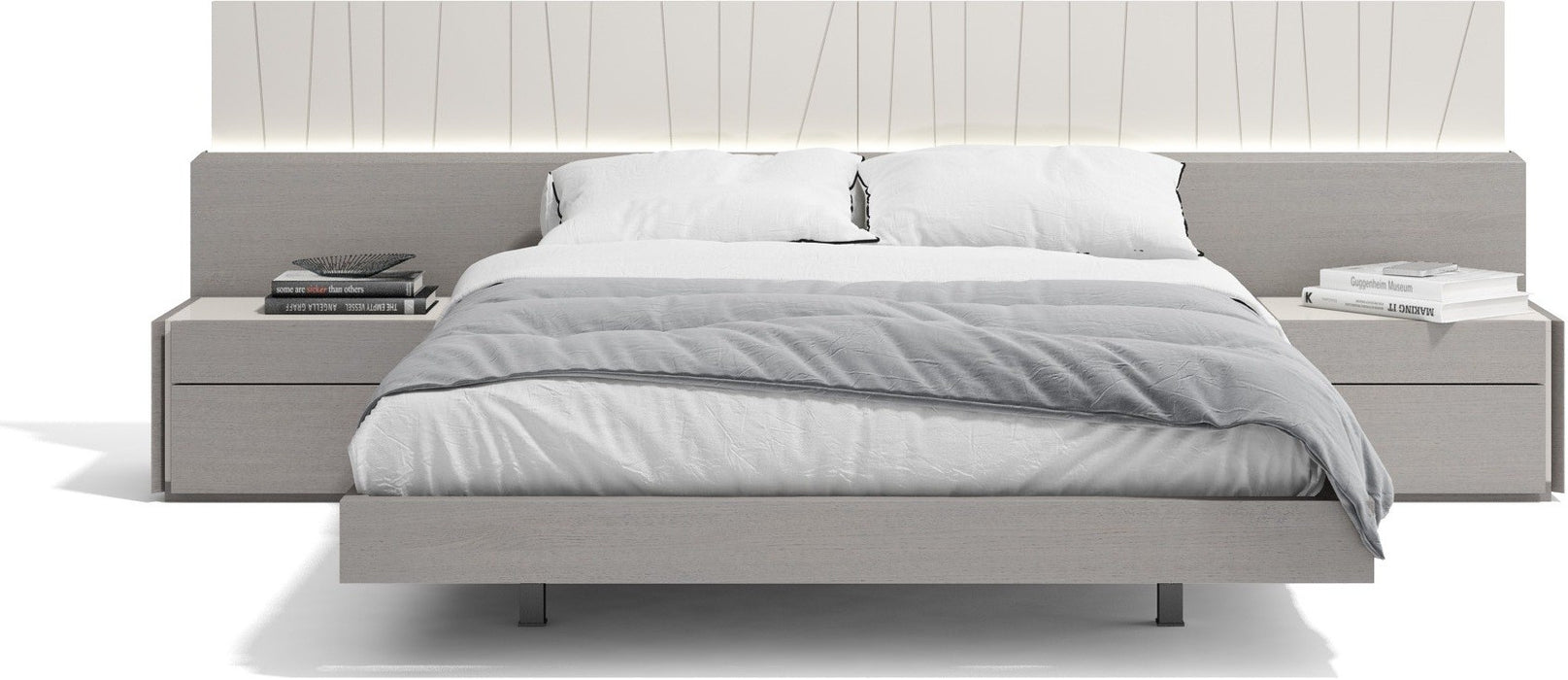 Porto Bed in Grey