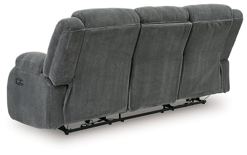 Observation Power Reclining Sofa with Drop Down Table