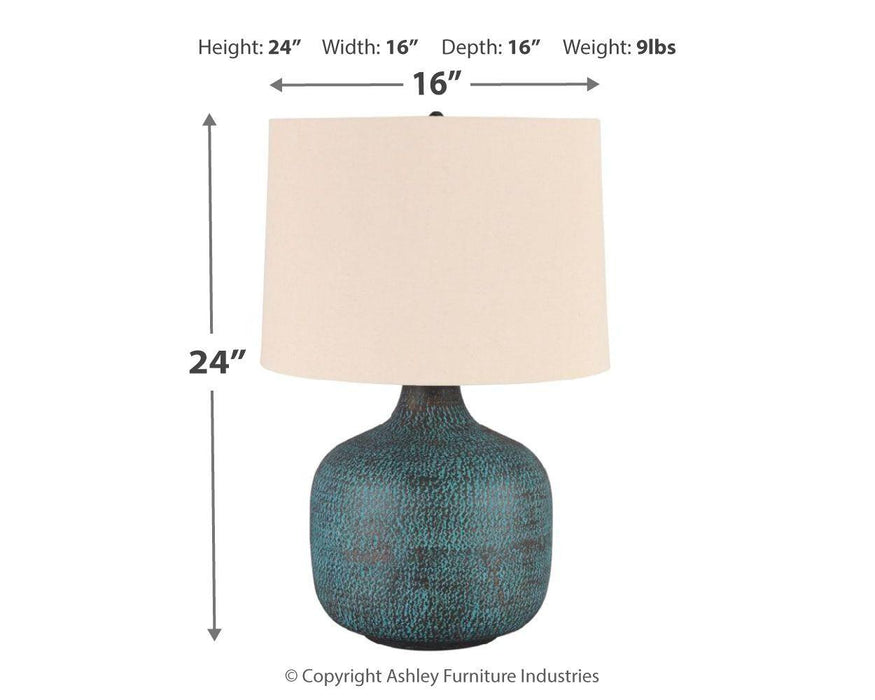 Malthace - Metal Table Lamp (1/cn)