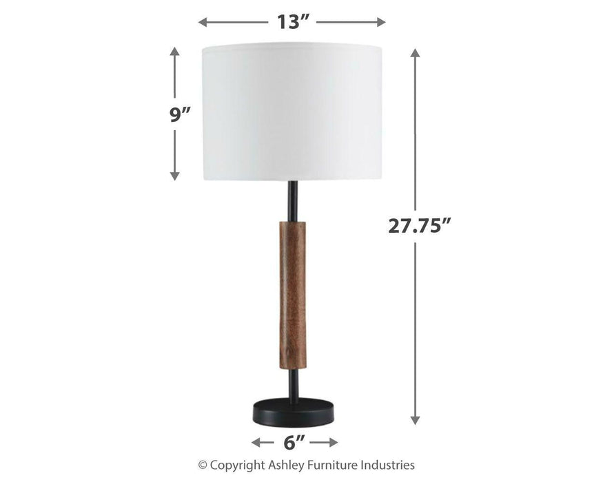 Maliny - Wood Table Lamp (2/cn)