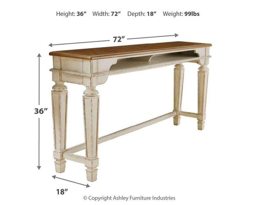 Realyn - Long Counter Table