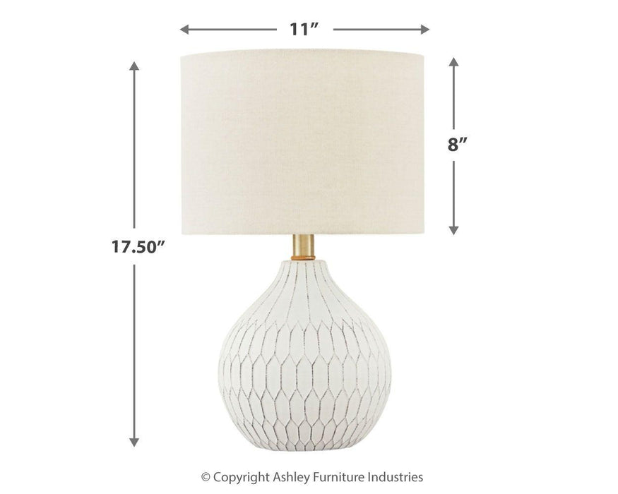 Wardmont - Ceramic Table Lamp (1/cn)
