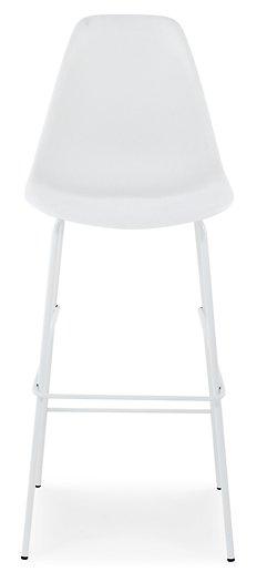 Forestead White Bar Height Bar Stool (Set of 2)