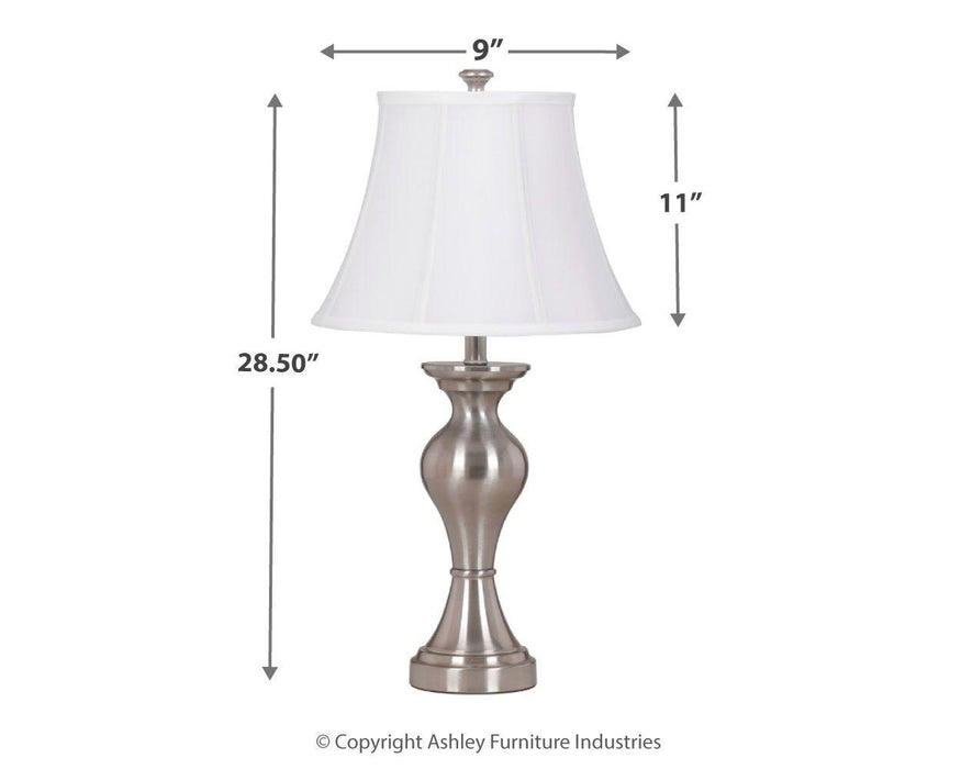 Rishona - Metal Table Lamp (2/cn)