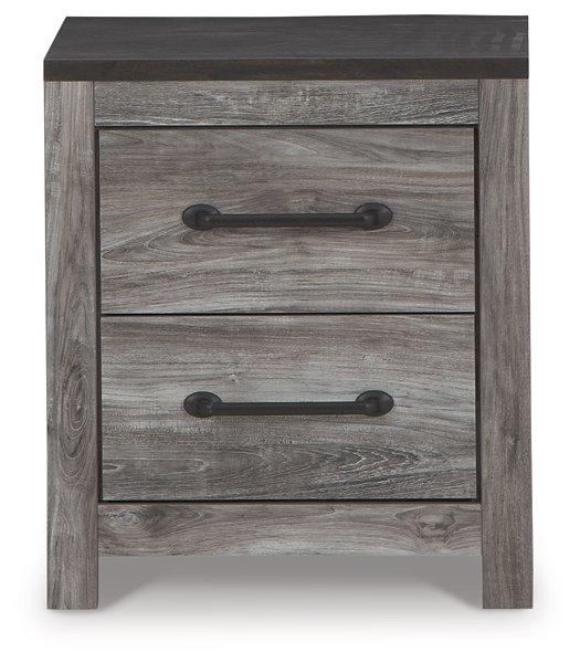 Bronyan Dark Gray Nightstand