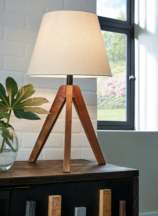 Laifland Brown Table Lamp (Set of 2)