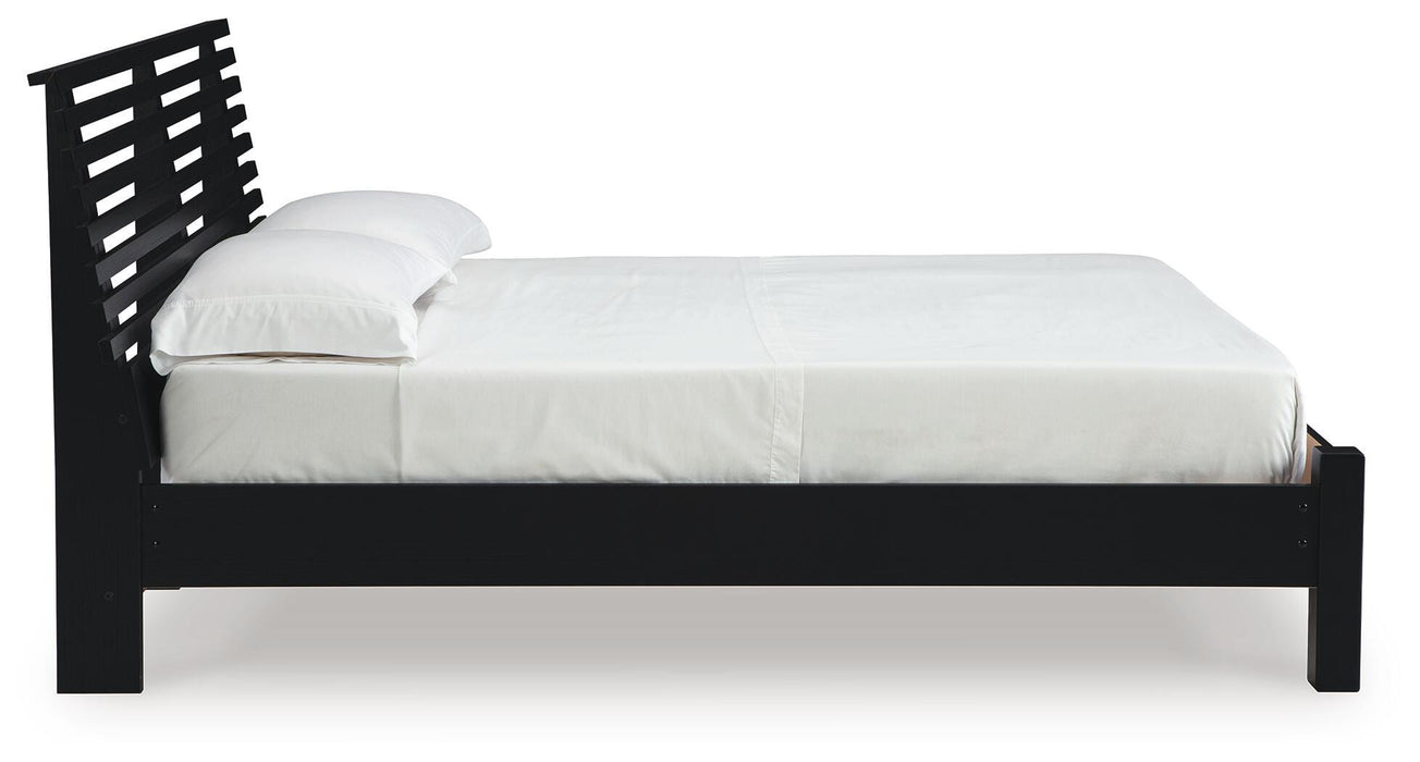 Danziar Queen Slat Bed