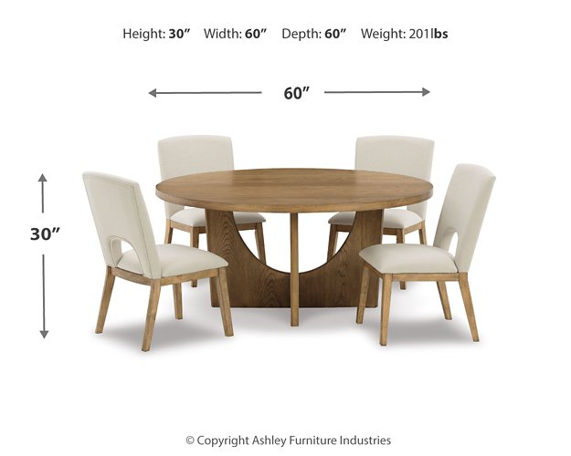 Dakmore 5-Piece Dining Package