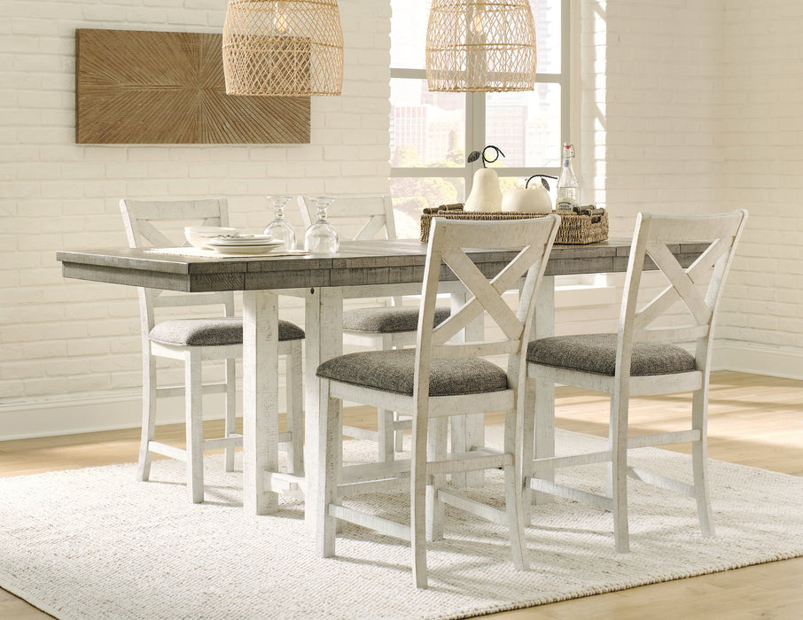 Brewgan 5-Piece Counter Height Dining Package