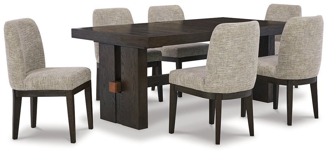 Burkhaus 7-Piece Dining Package