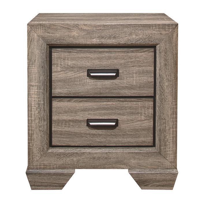 Beechnut 2 Drawer Nightstand in Natural 1904-4