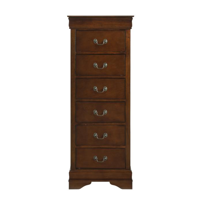 Mayville Lingerie Chest in Brown Cherry 2147-12