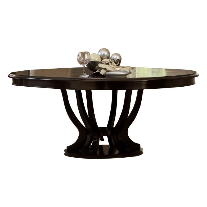 Savion Round/Oval Dining Table in Espresso 5494-76*