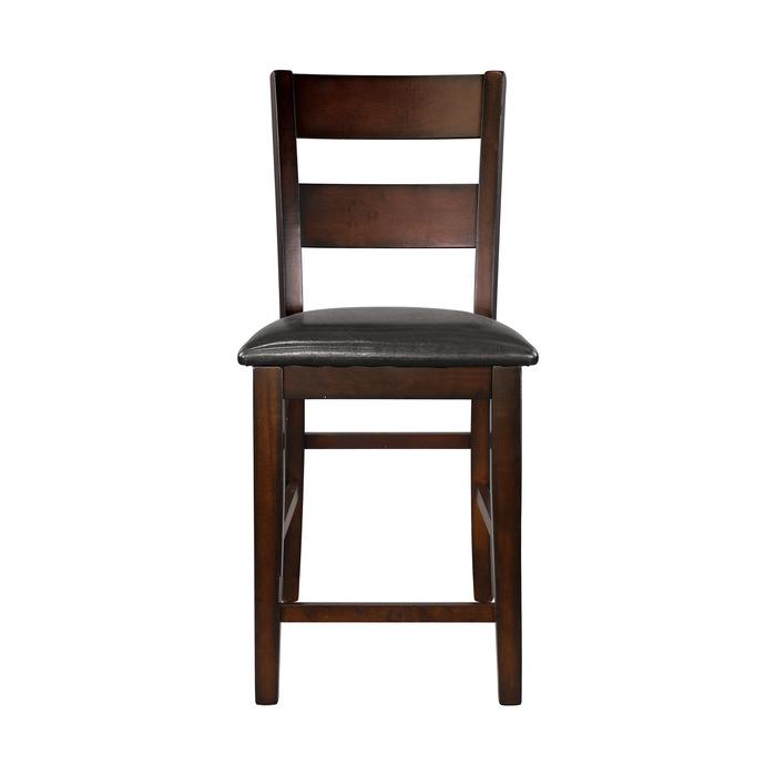 Mantello Counter Height Chair in Cherry (Set of 2)