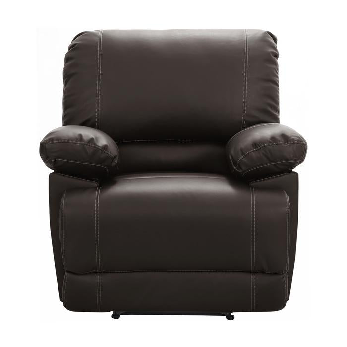 Cassville Double Reclining Chair in Dark Brown 8403-1