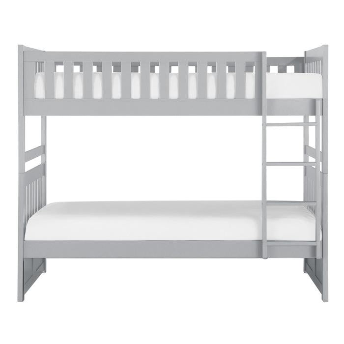 Orion Twin/Twin Bunk Bed in Gray B2063-1*