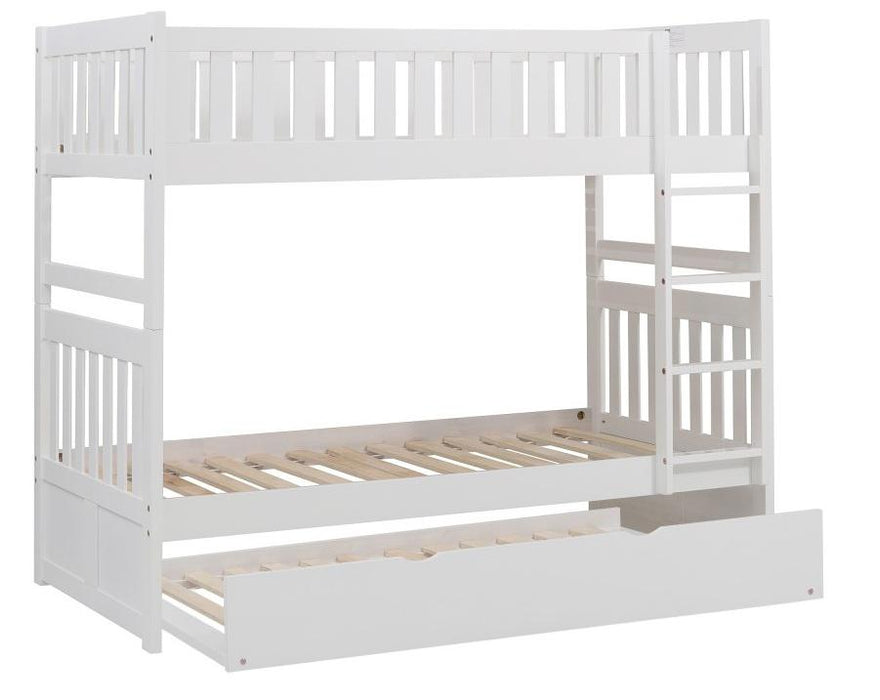 Homelegance Galen Twin Trundle in White B2053W-R