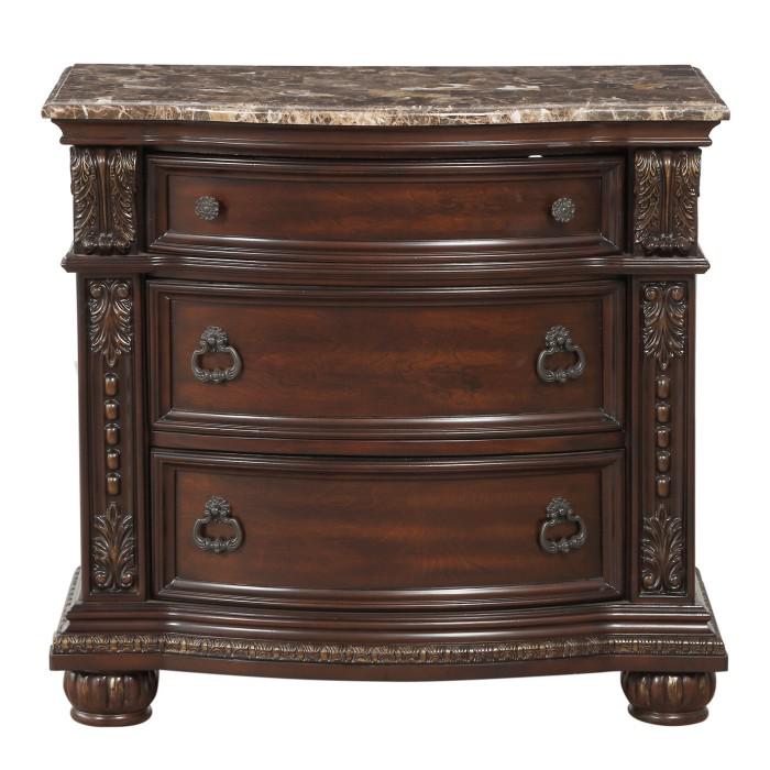 Cavalier Nightstand in Dark Cherry 1757-4