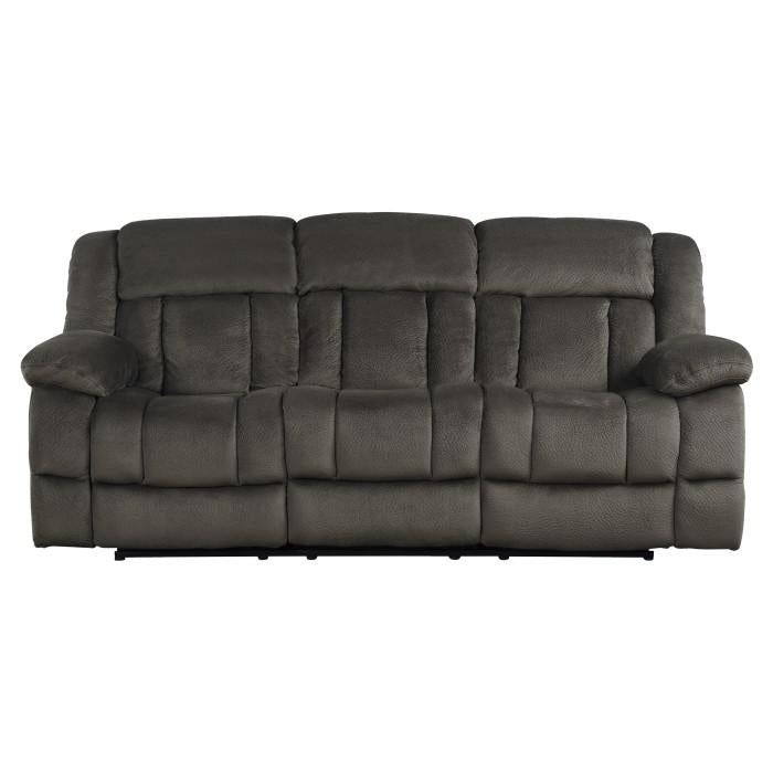 Laurelton Double Reclining Sofa in Chocolate 9636-3