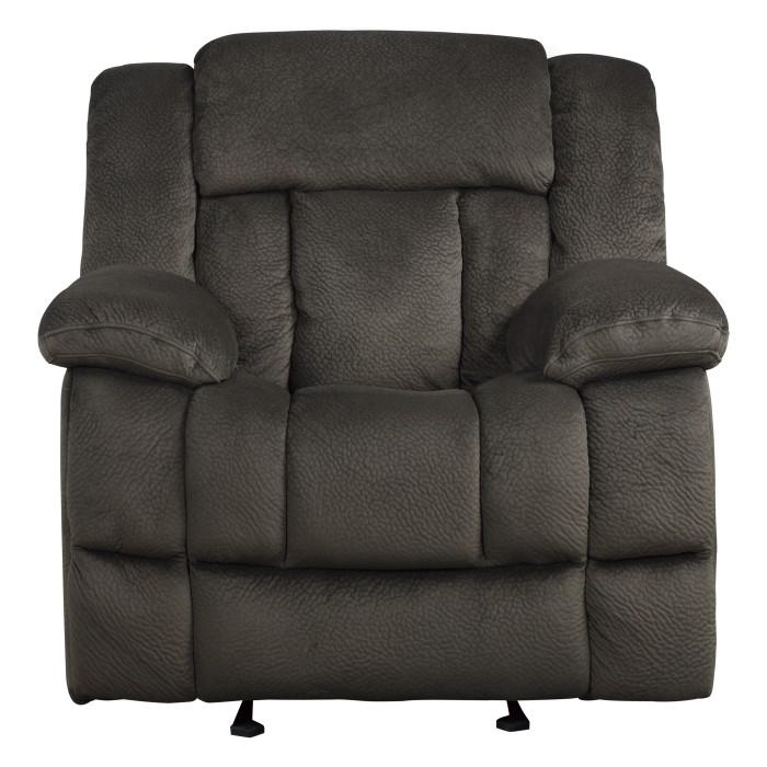 Laurelton Glider Reclining Chair in Chocolate 9636-1