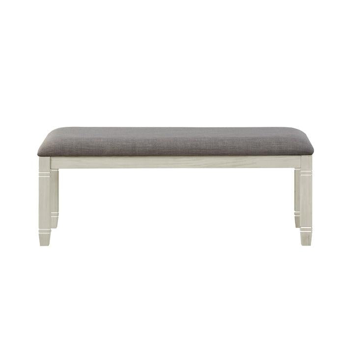 Granby Bench in Antique White 5627NW-13
