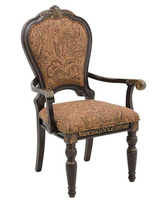 Homelegance Russian Hill Arm Chair in Cherry (Set of 2)