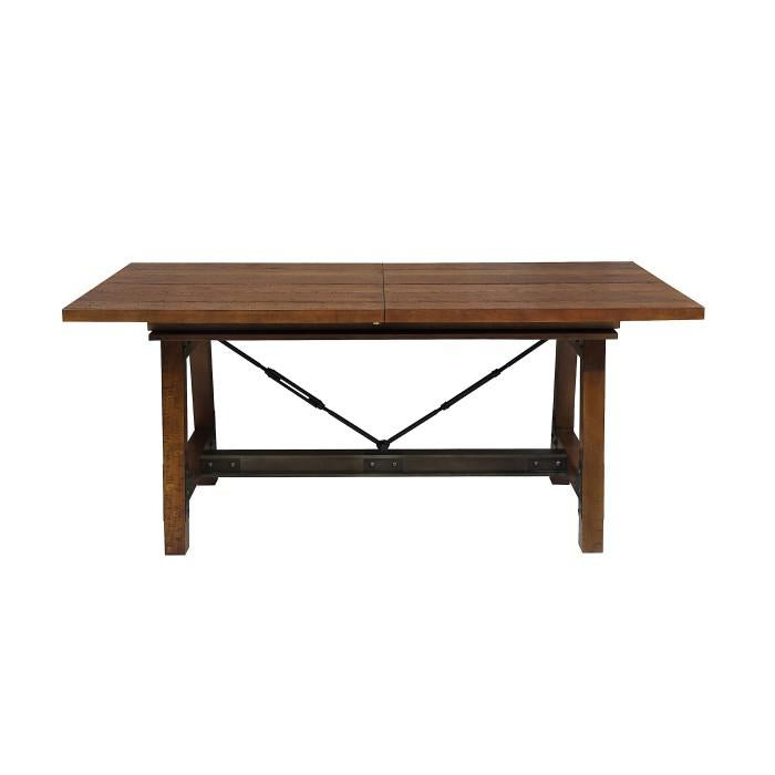 Holverson Dining Table in Rustic Brown 1715-94