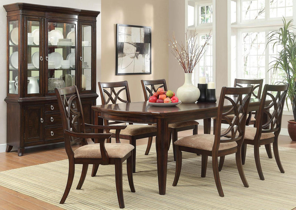 Homelegance Keegan Dining Table in Cherry 2546-96