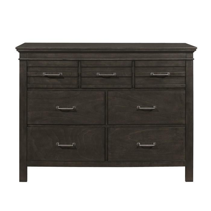 Blaire Farm Dresser in Saddle Brown Wood 1675-5