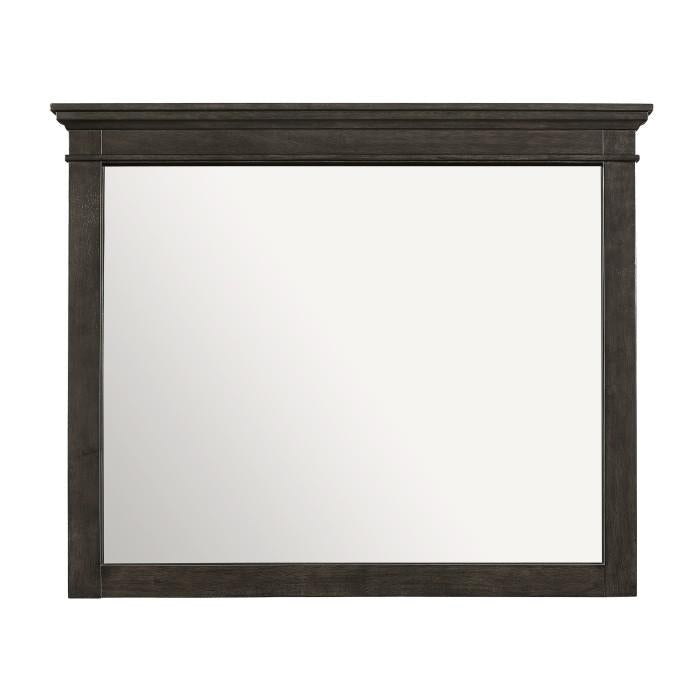 Blaire Farm Mirror in Saddle Brown Wood 1675-6