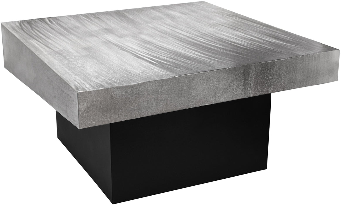 Palladium Silver Coffee Table