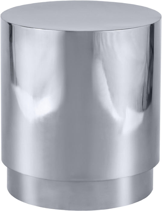 Jazzy Silver End Table