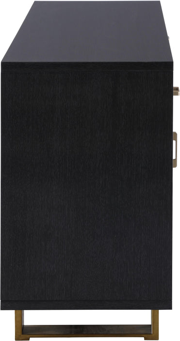 Excel Grey Oak Veneer Lacquer Sideboard/Buffet