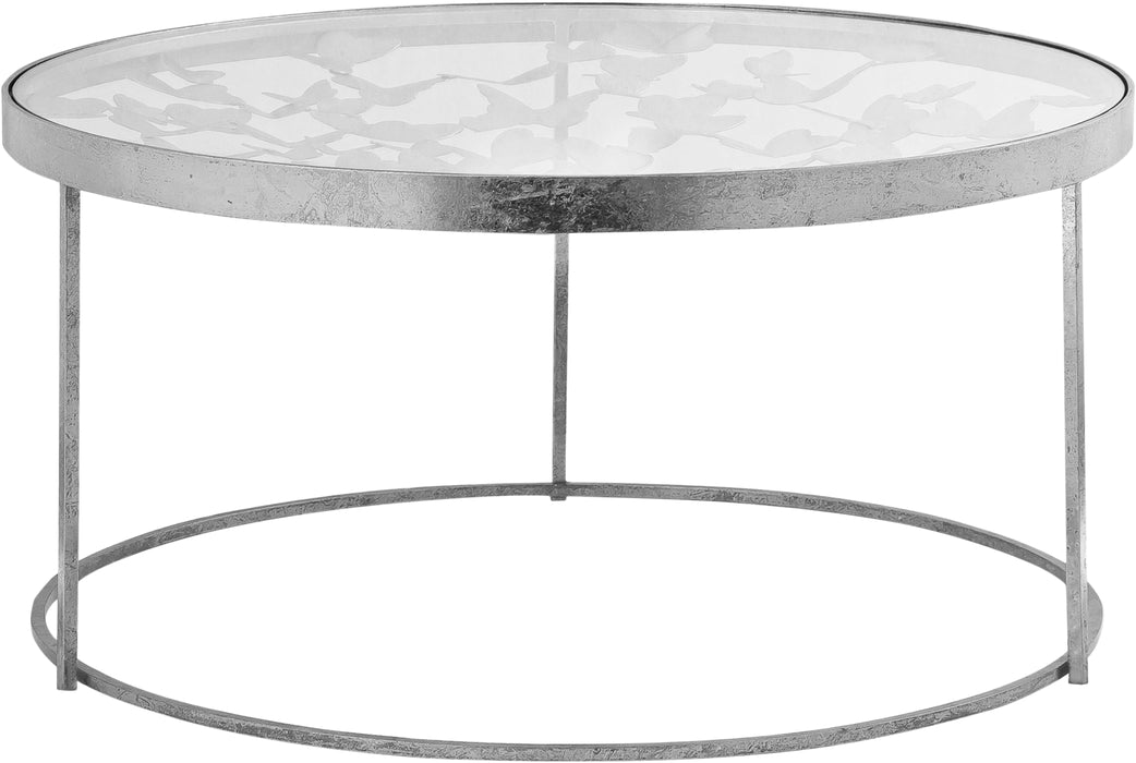 Butterfly Silver Coffee Table
