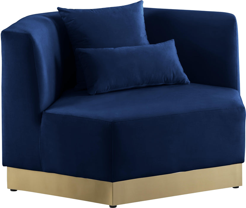 Marquis Navy Velvet Chair