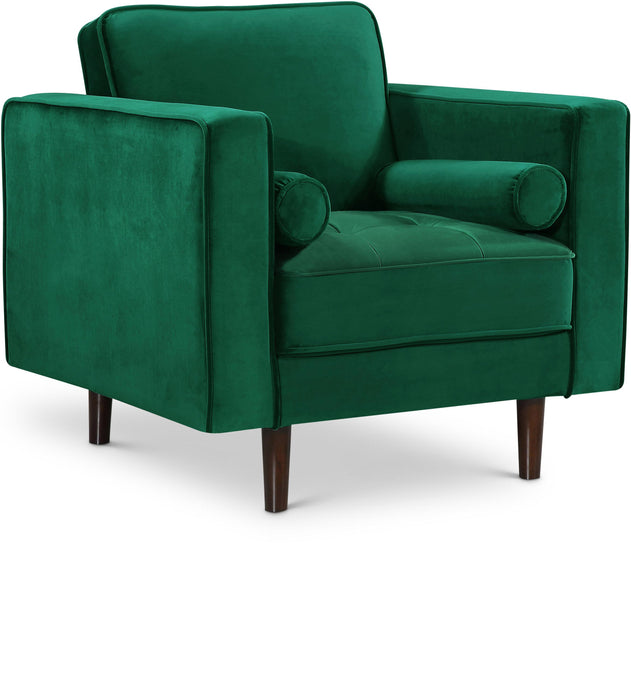 Emily Green Velvet Chair