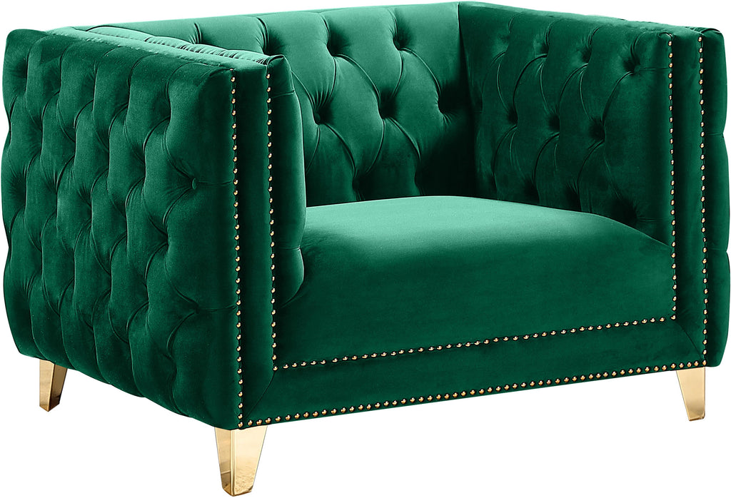 green velvet dressing table chair Green Velvet Office Chair with Shell Backrest for Dressing Table - Bed Bath & Beyond