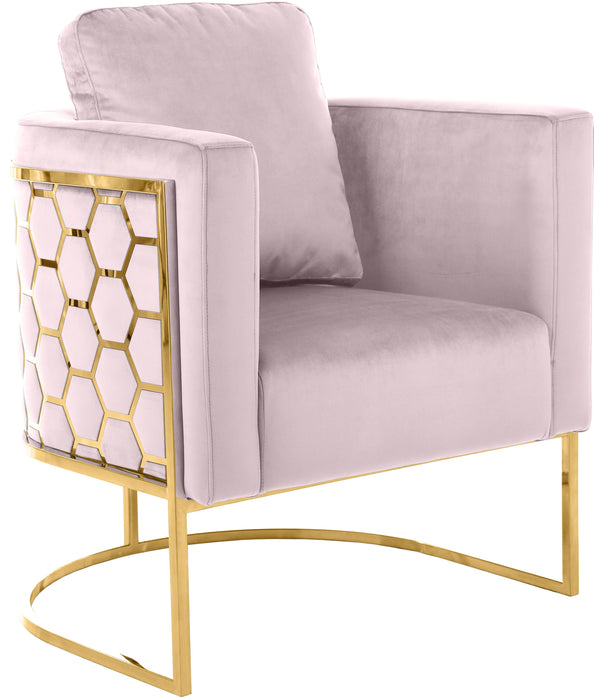 Casa Pink Velvet Chair