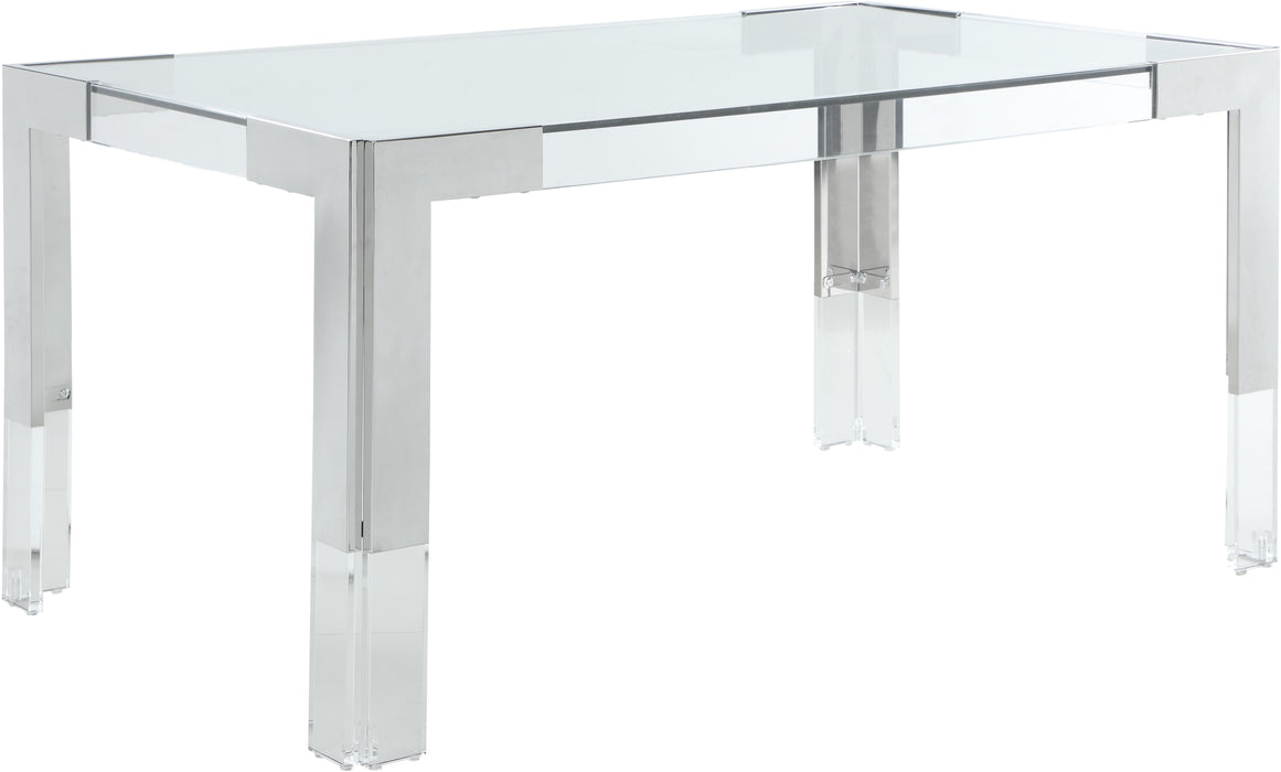 Casper Rich Chrome Dining Table