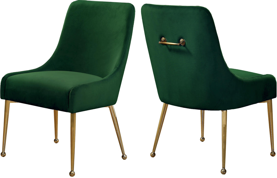 Owen Green Velvet Dining Chair