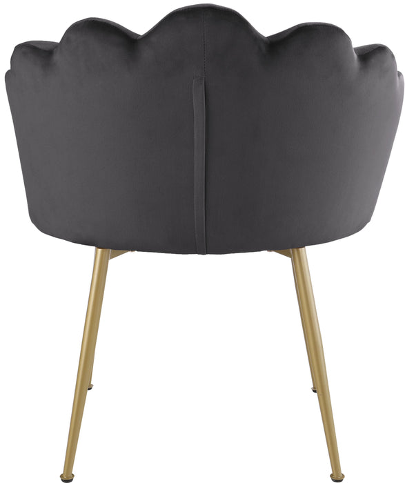 Claire Grey Velvet Dining Chair