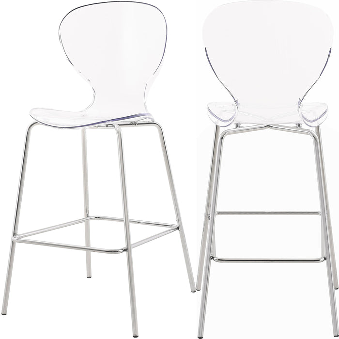Clarion Chrome Stool