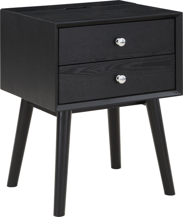 Teddy Black Night Stand