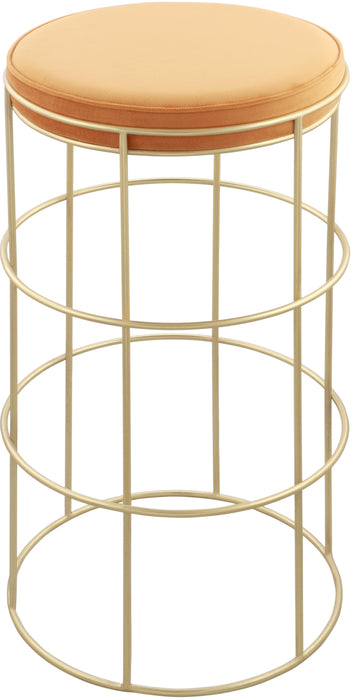 Rebar Mango Velvet Counter Stool