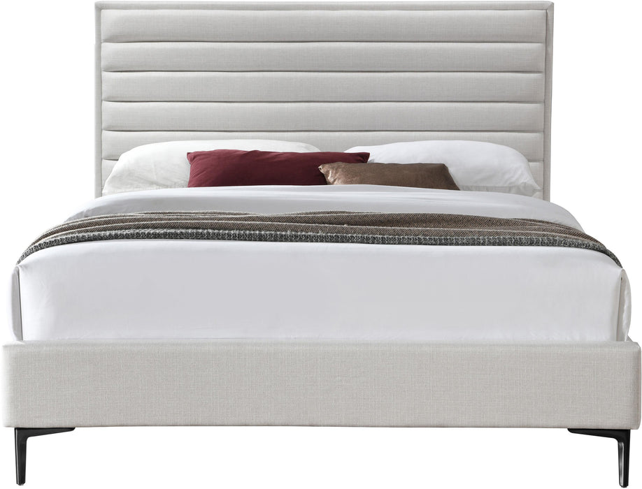 Hunter Cream Linen Full Bed