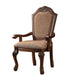Chateau De Ville Fabric & Cherry Arm Chair image