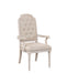 Wynsor Fabric & Antique Champagne Arm Chair image