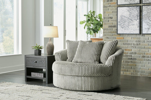 Lindyn Oversized Swivel Accent Chair image