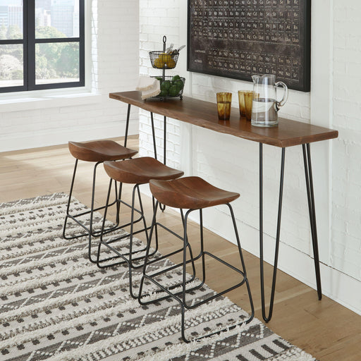 Wilinruck - 4 Pc. - Long Counter Table, 3 Stools image