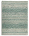 Devton Beige/Teal 7'8" x 10' Rug image